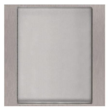 Alpha Communication NX3002 Nexa Panel Information Module- Stainless Steel