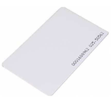 Alpha Communication PC001W Electronic Prox. Card - White