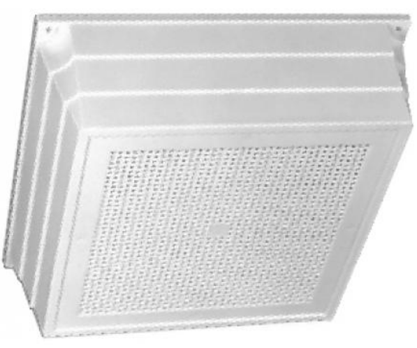 Alpha Communication RB8P 8" Square Wall Speaker Baffle - White