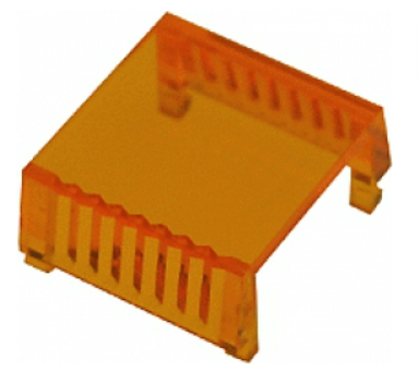 Alpha Communication RP022K St014 Lens Cap Only-Amber-10Pk