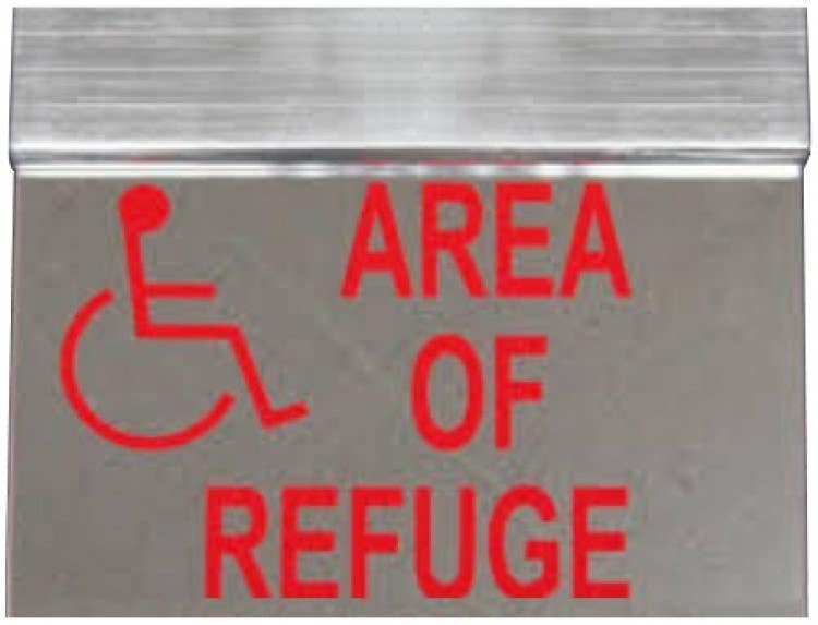 Alpha Communication SN-B48DS Rescue Assistance Sign- Double