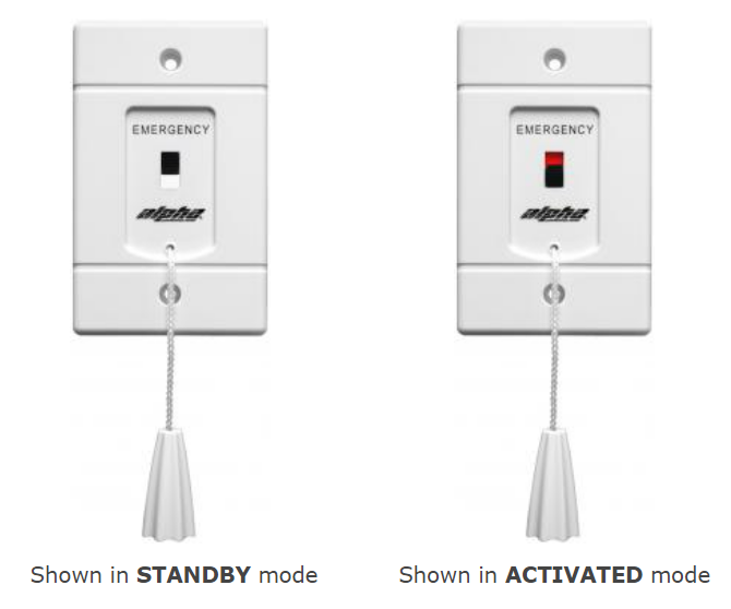 Alpha Communication SF117/2A Emergency Pull Cord Switch