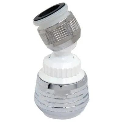 Brass Craft SF0321 Faucet Aerator, Double Swivel, Dual Thread, Chrome, 15/16 & 55/64-In. x 27-Thread