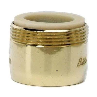 Brass Craft SF0324 Faucet Aerator, Dual Thread, Low Flow, Polished Brass, 15/16 & 55/64-In. x 27-Thread