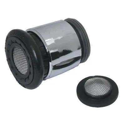 Brass Craft SF0325 Faucet Aerator, 2-Stage, Chrome, 15/16-In. & 55/64-In. x 27-Thread