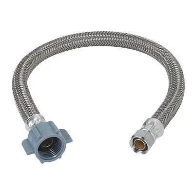 Brass Craft PSB83 Faucet Water Supply Line, 3/8 Compression x .5 IP