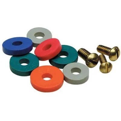 Brass Craft SC2191 Faucet Washer Assortment With Brass Screws