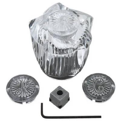 Brass Craft SH5715 Decorator Fit-All Faucet Handle, Clear