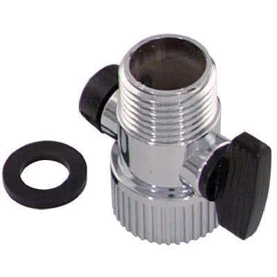 Brass Craft 337-733 Shower Flow Control, Chrome, 1/2-In. Female Pipe Thread x 1/2-In. Male Pipe Thread