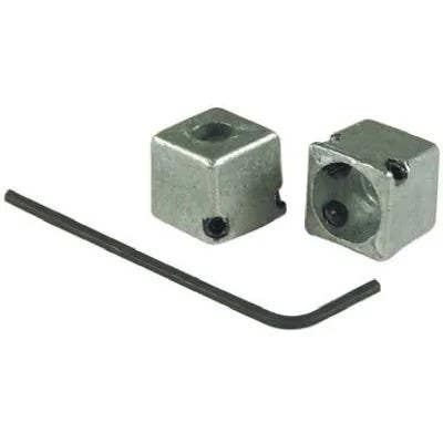 Brass Craft SH0004 Fit-All Faucet Handle Stem Adaptor, 5/8-In., Metal, 2-Pk.