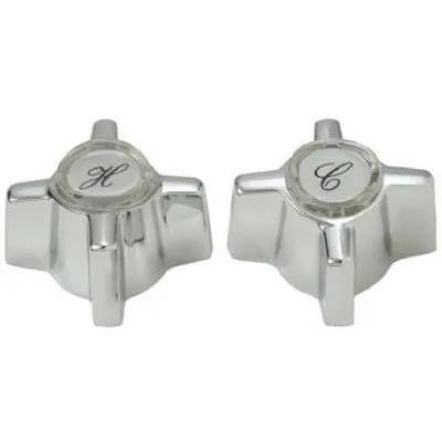 Brass Craft SH5357 Sterling Tub & Shower Handle, Chrome, 2.5 x 1.5-In.