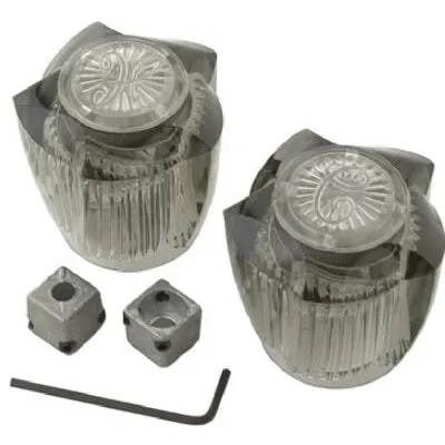 Brass Craft SH3470 Lavatory Sink & Tub/Shower Handles, Smoked Acrylic, Pair