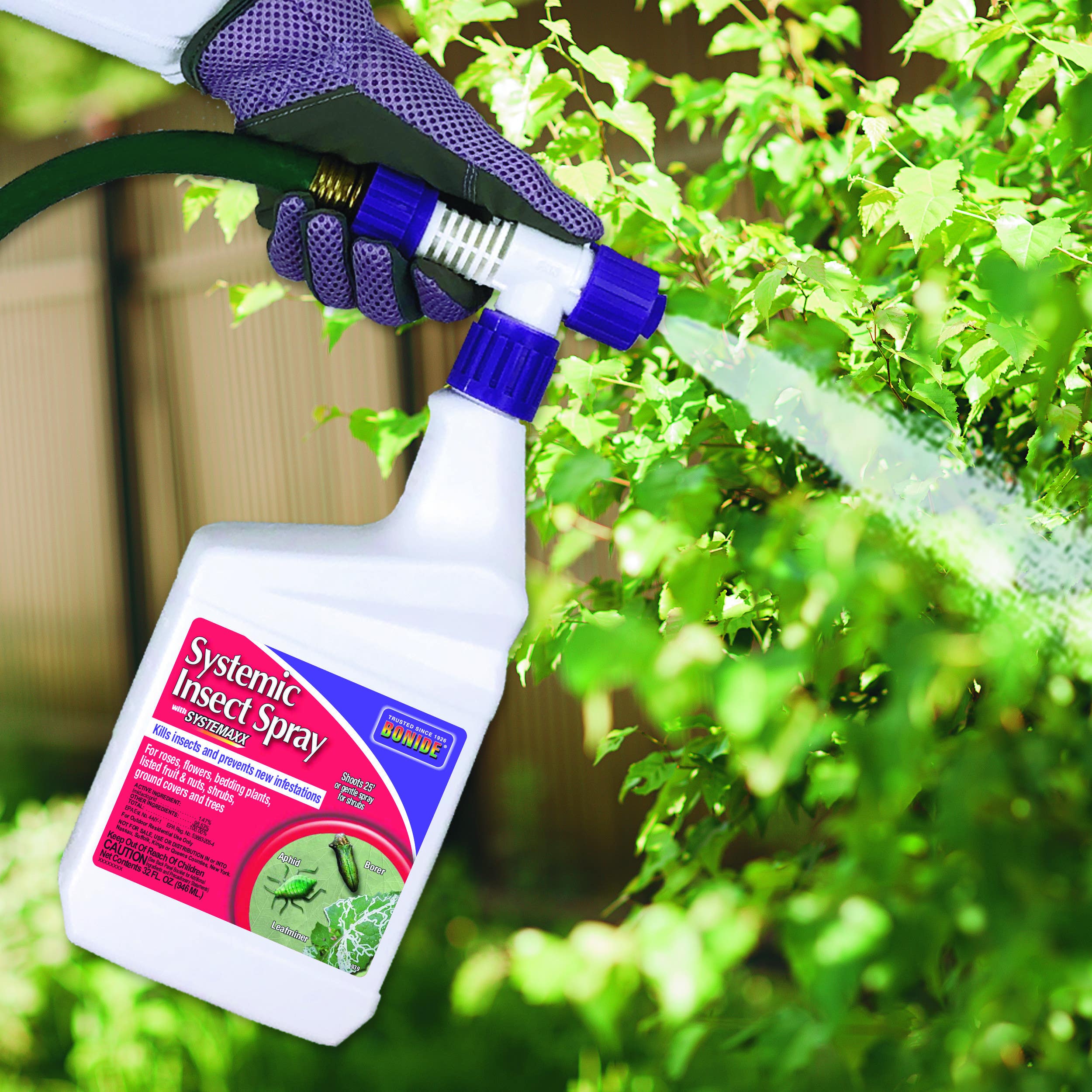 Bonide Products Inc 939 Systemic Insect Spray, Ready-to-Spray, 32 oz.