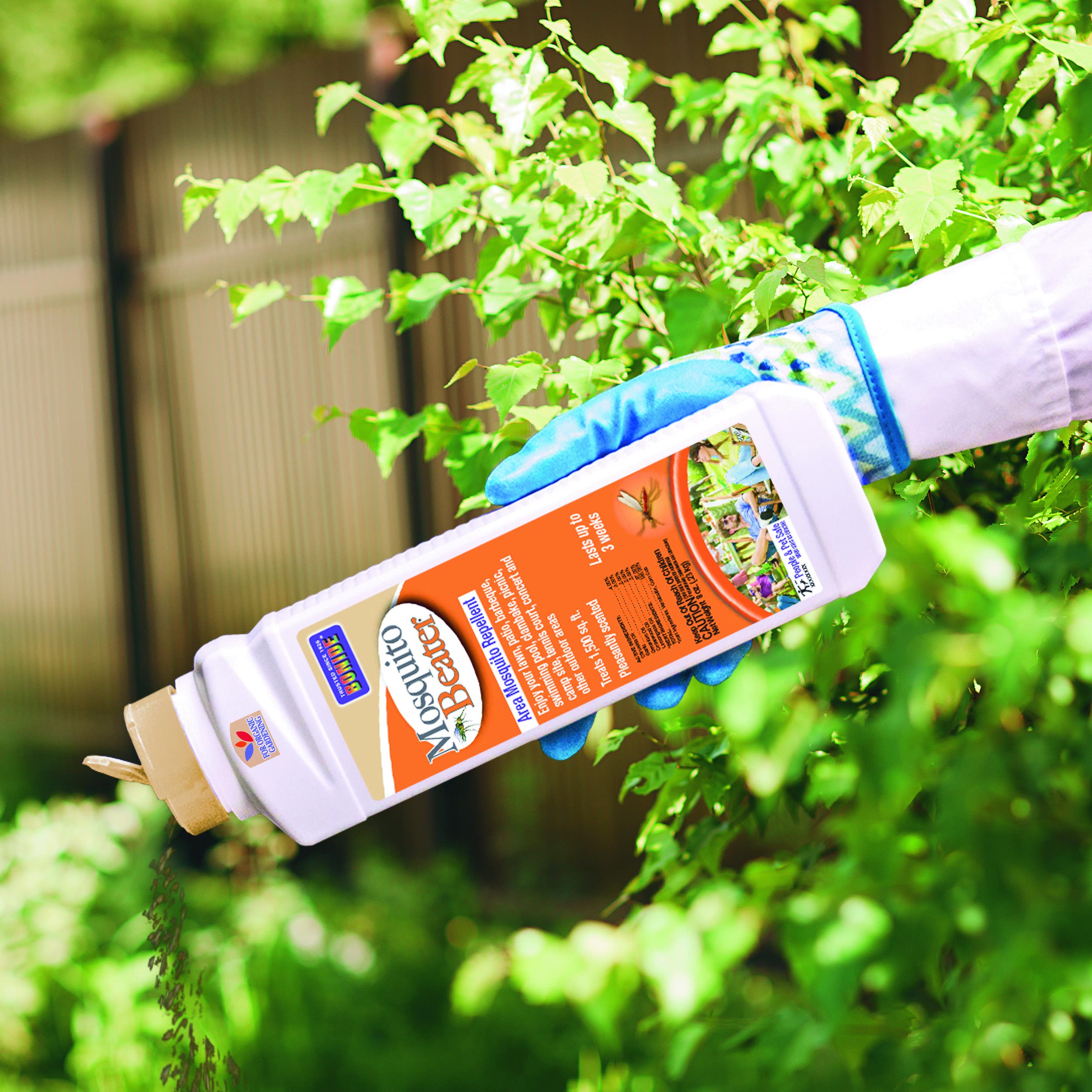 Bonide Products Inc 5612 Mosquito Beater, Area Mosquito Repellent, Granules, 1.5 Lbs.