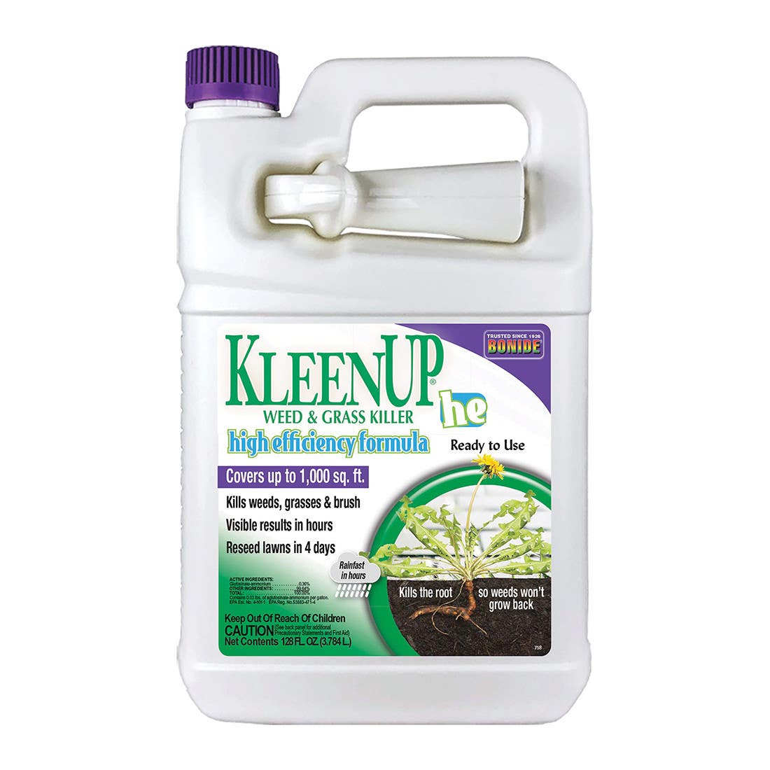 Bonide Products Inc 75 KleenUp, High Efficiency, Weed & Grass Killer, Ready-to-Use