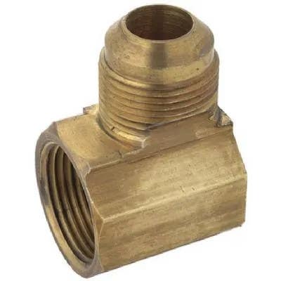 Brass Craft PSSC-65 Brass Flare Female Elbow, 5/8 OD x 3/4 In. FIP