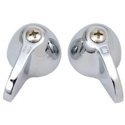 Brass Craft SH2739 Lavatory Sink Handles, Price Pfister Crown Jewel, Chrome, Pr.