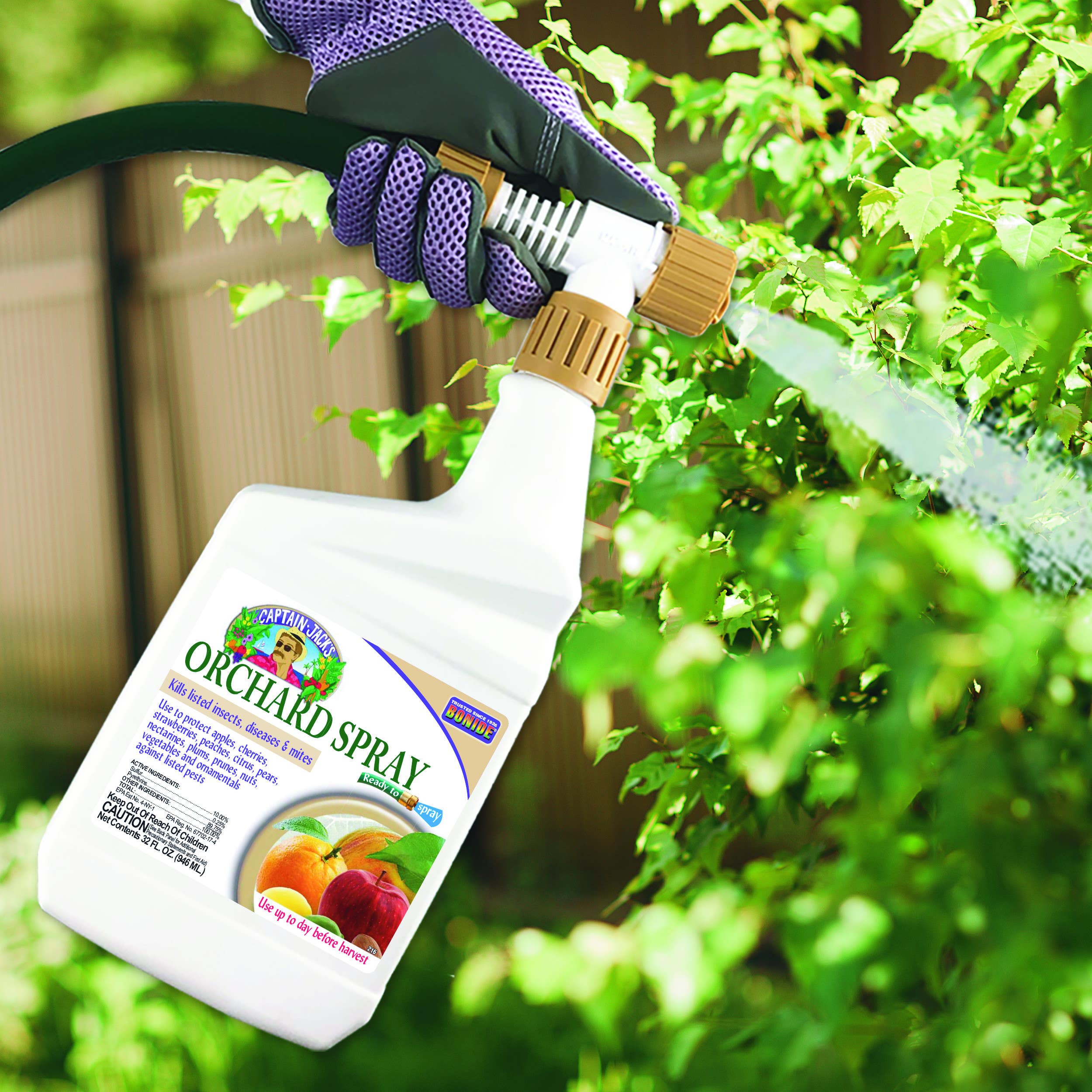 Bonide Products Inc 216 Captain Jack's, Citrus, Fruit, & Nut Orchard Spray, Ready-to-Spray, 32 oz.