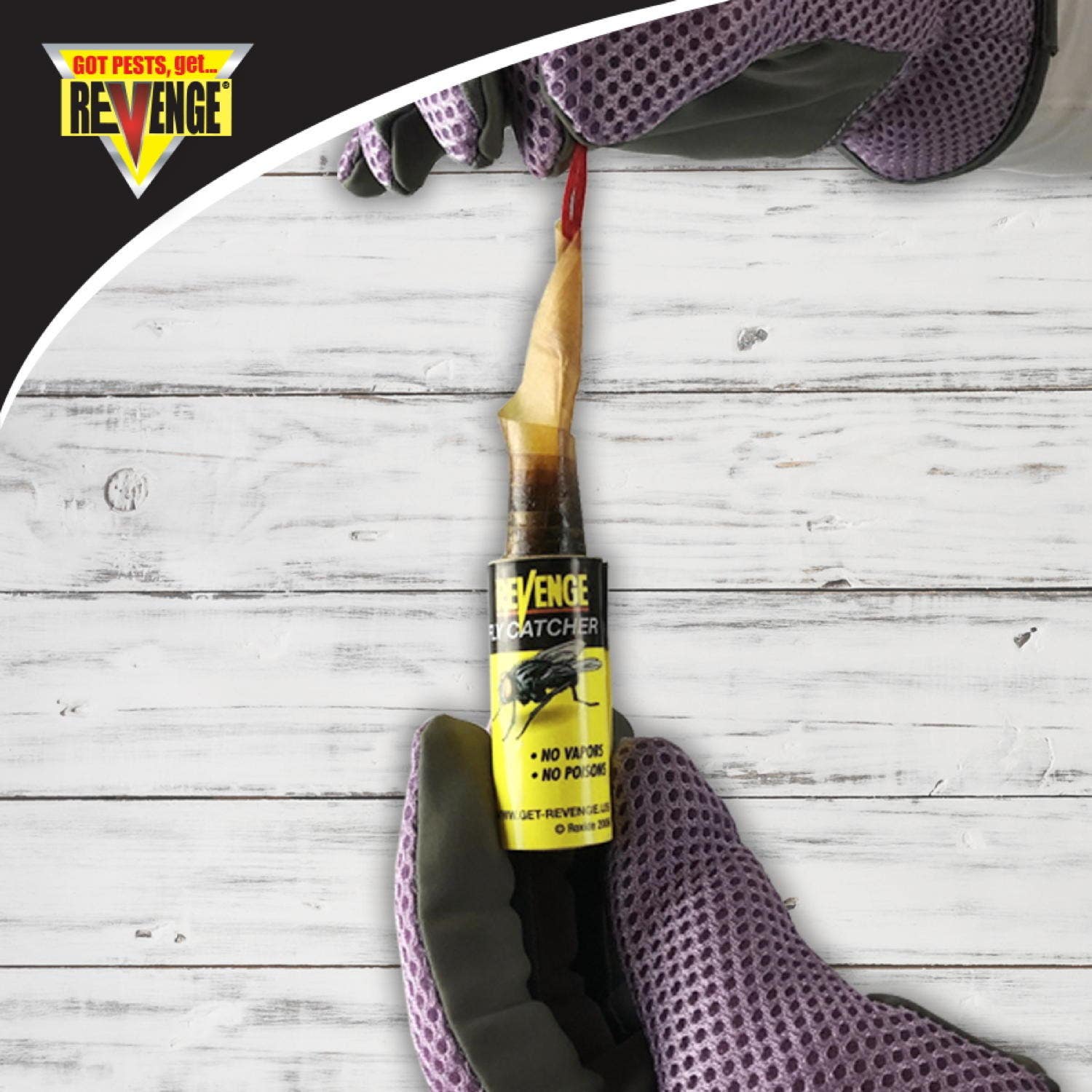 Bonide Products Inc 46120 Revenge, Fly Catchers Ribbon, 5/Pk