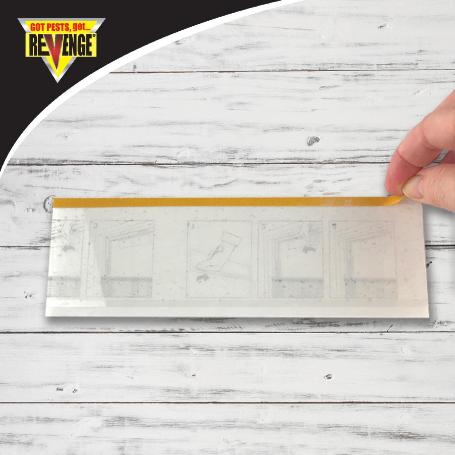 Bonide Products Inc 46200 Revenge, Window/Screen Fly Catcher, 4/Pk