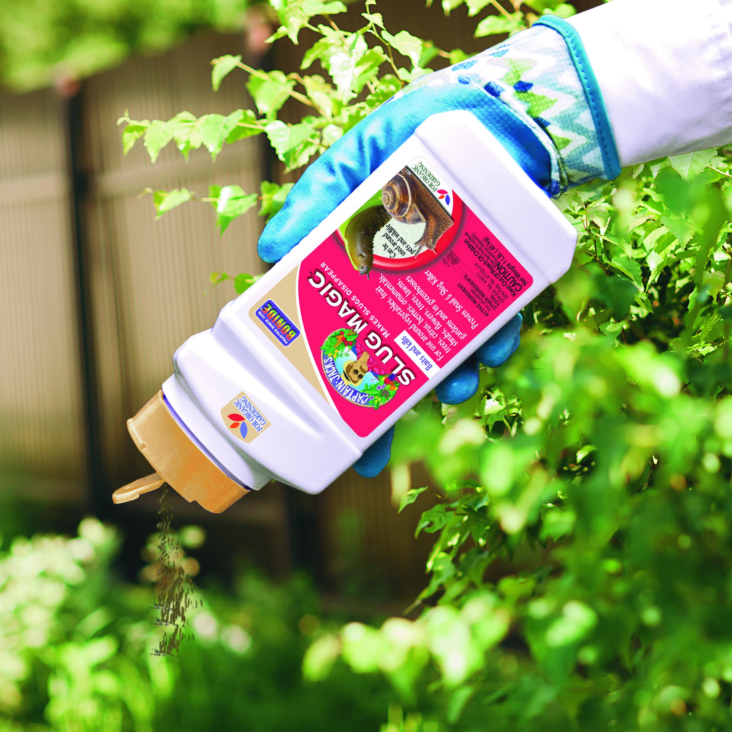 Bonide Products Inc 904 Slug Magic, Snail & Slug Killer, Granules, 24 oz.