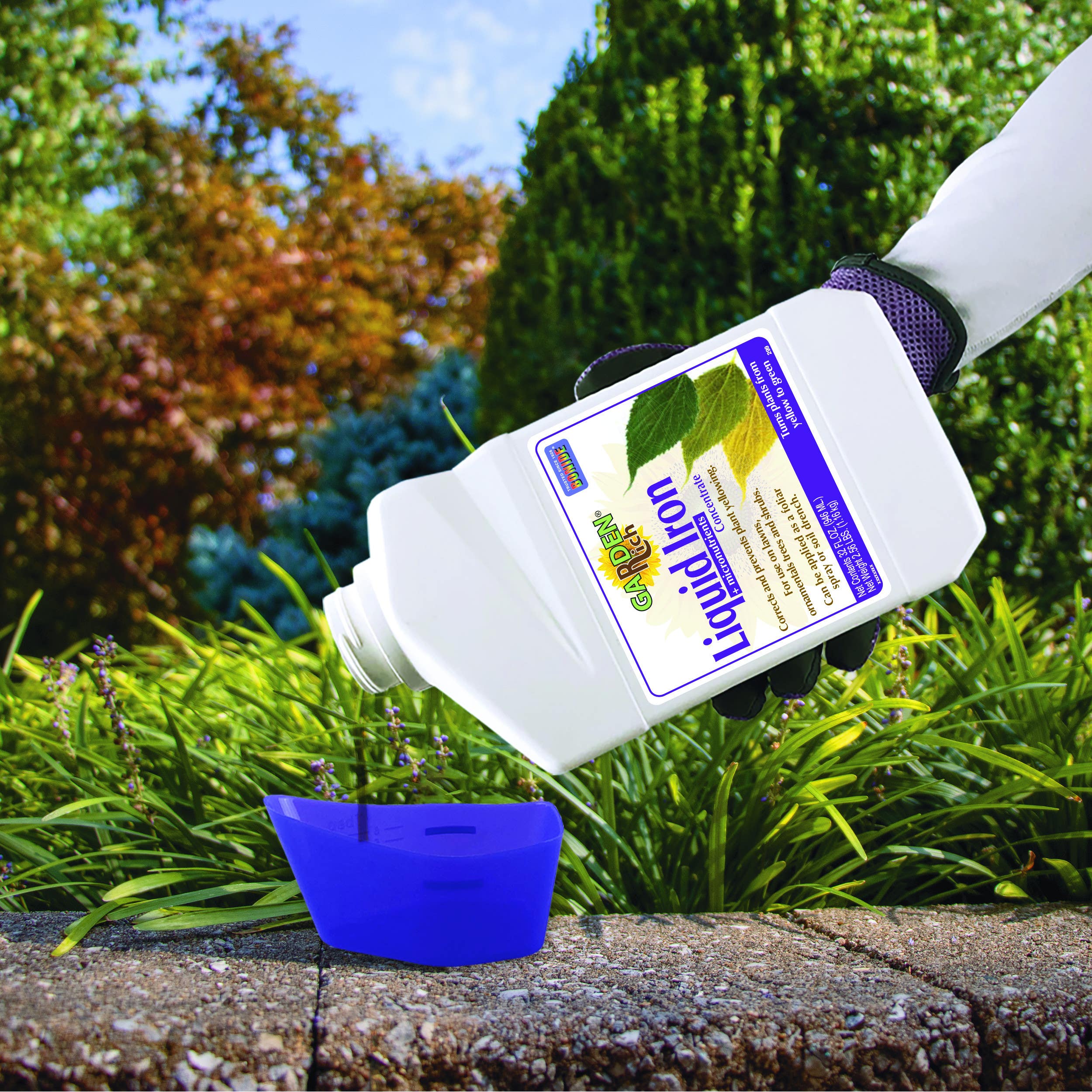 Bonide Products Inc 299 Garden Rich, Liquid Iron + Micronutrients, Concentrate, 32 oz.