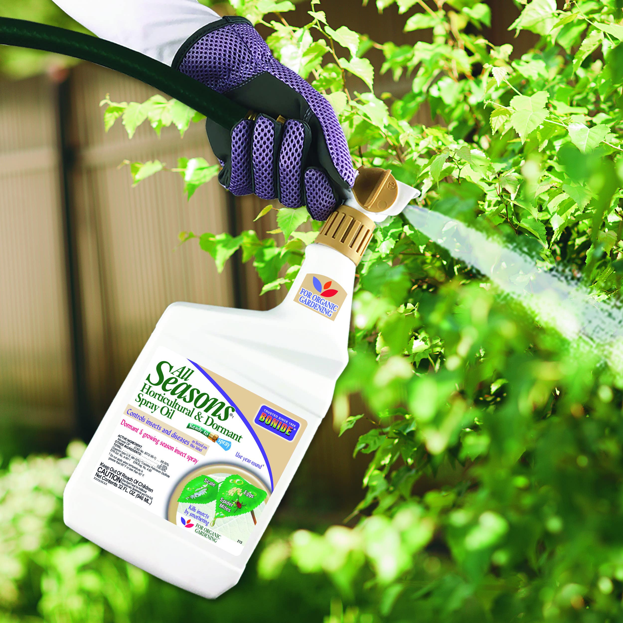 Bonide Products Inc 213 All Seasons, Horticultural & Dormant Spray Oil, Ready-to-Spray, 32 oz.