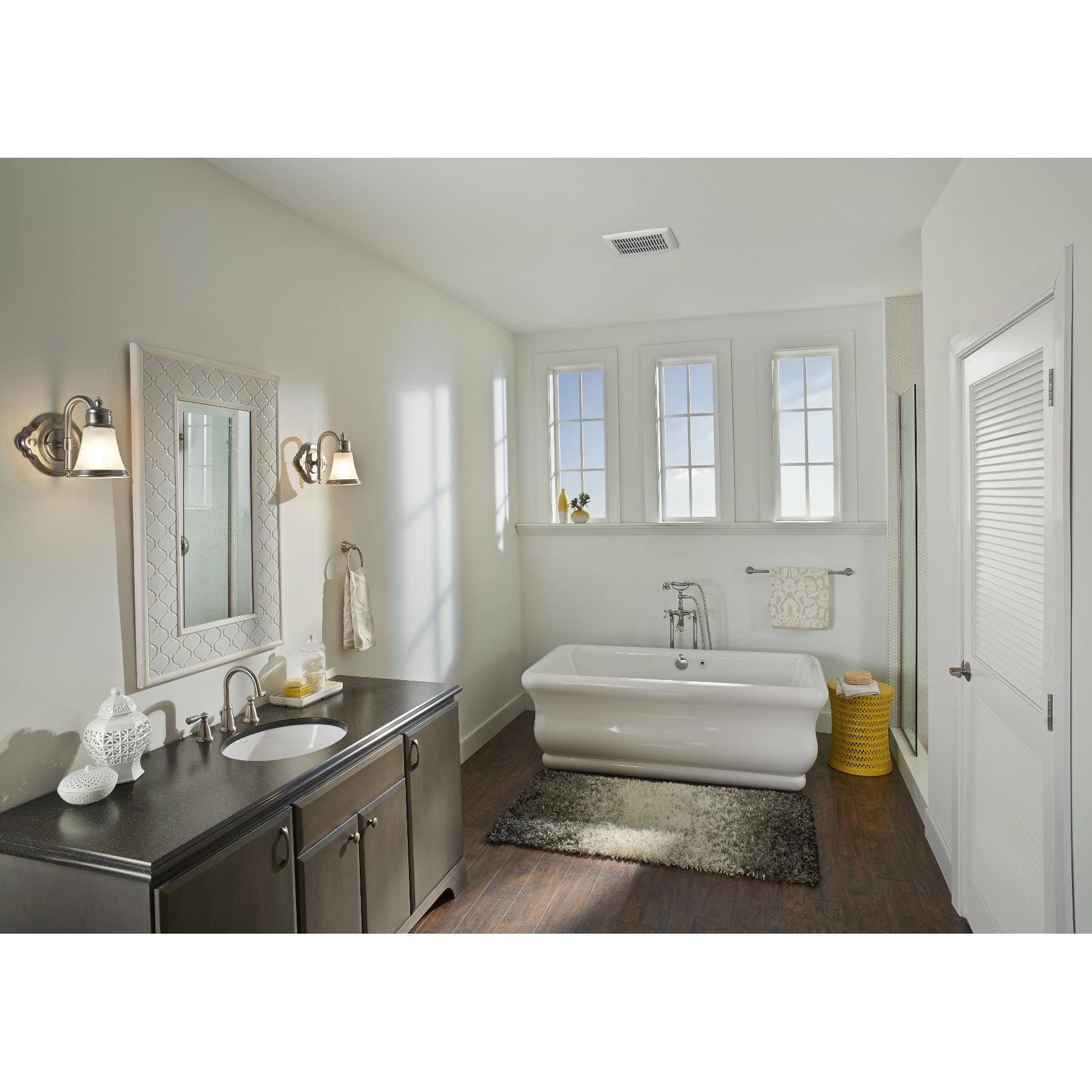 Broan NuTone A110 Bath Fan, Single Speed, 3.0 Sones, 110 CFM