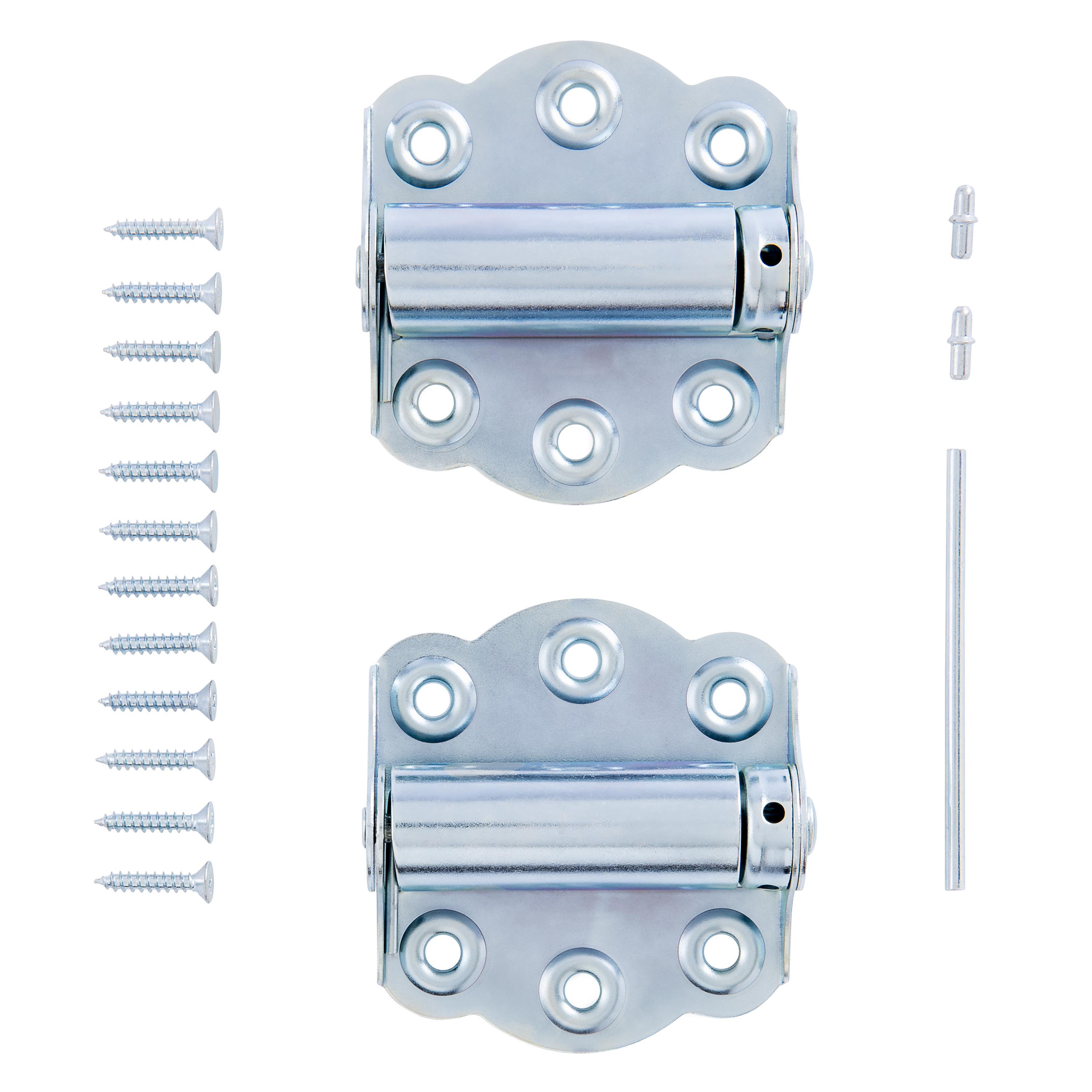 Hampton-Wright Products V65 2-3/4" Adjustable Self-Closing Hinges for Storm & Screen Doors, 2/Pk
