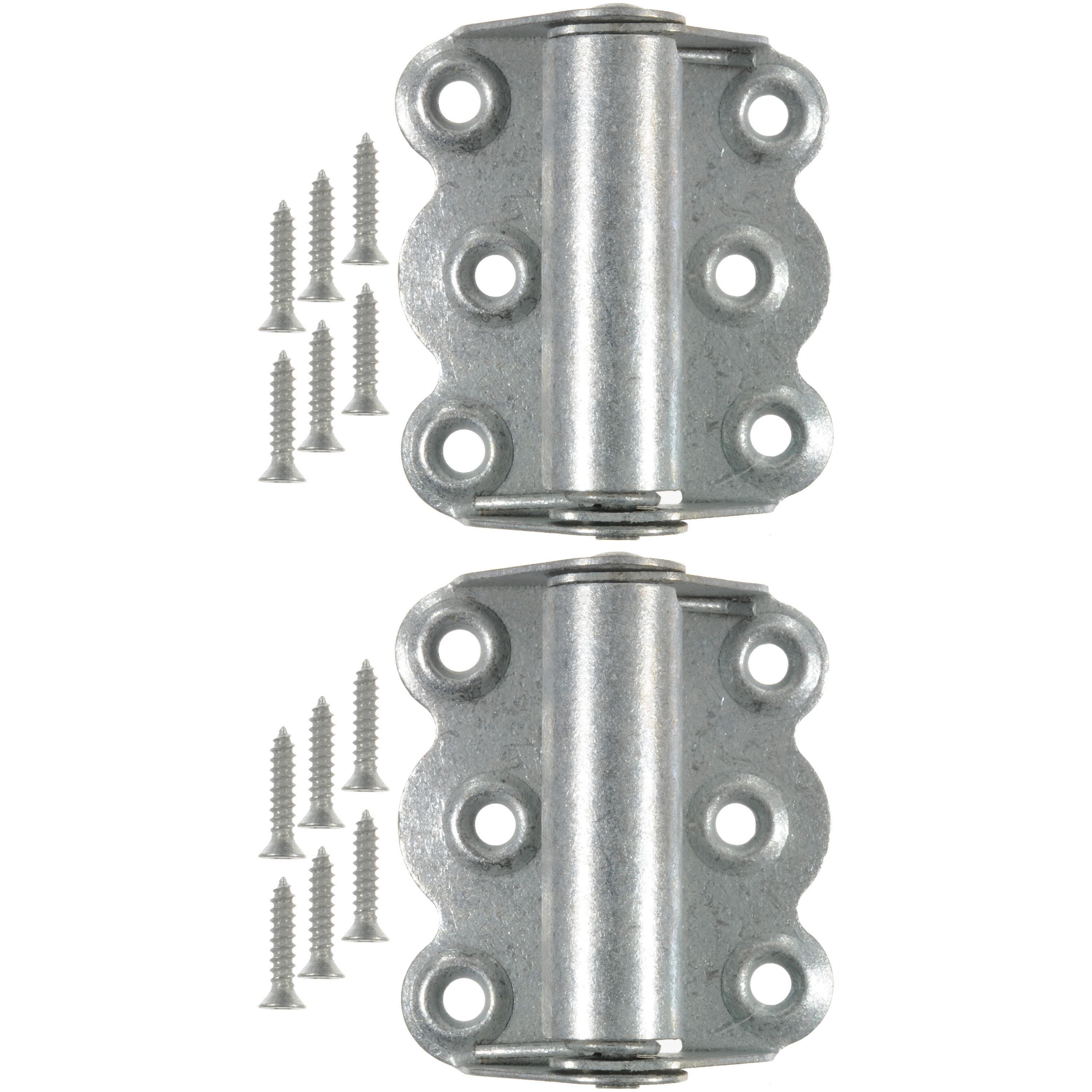 Hampton-Wright Products V22 2-3/4" Self-Closing Hinges for Standard Screen Doors, 2/Pk