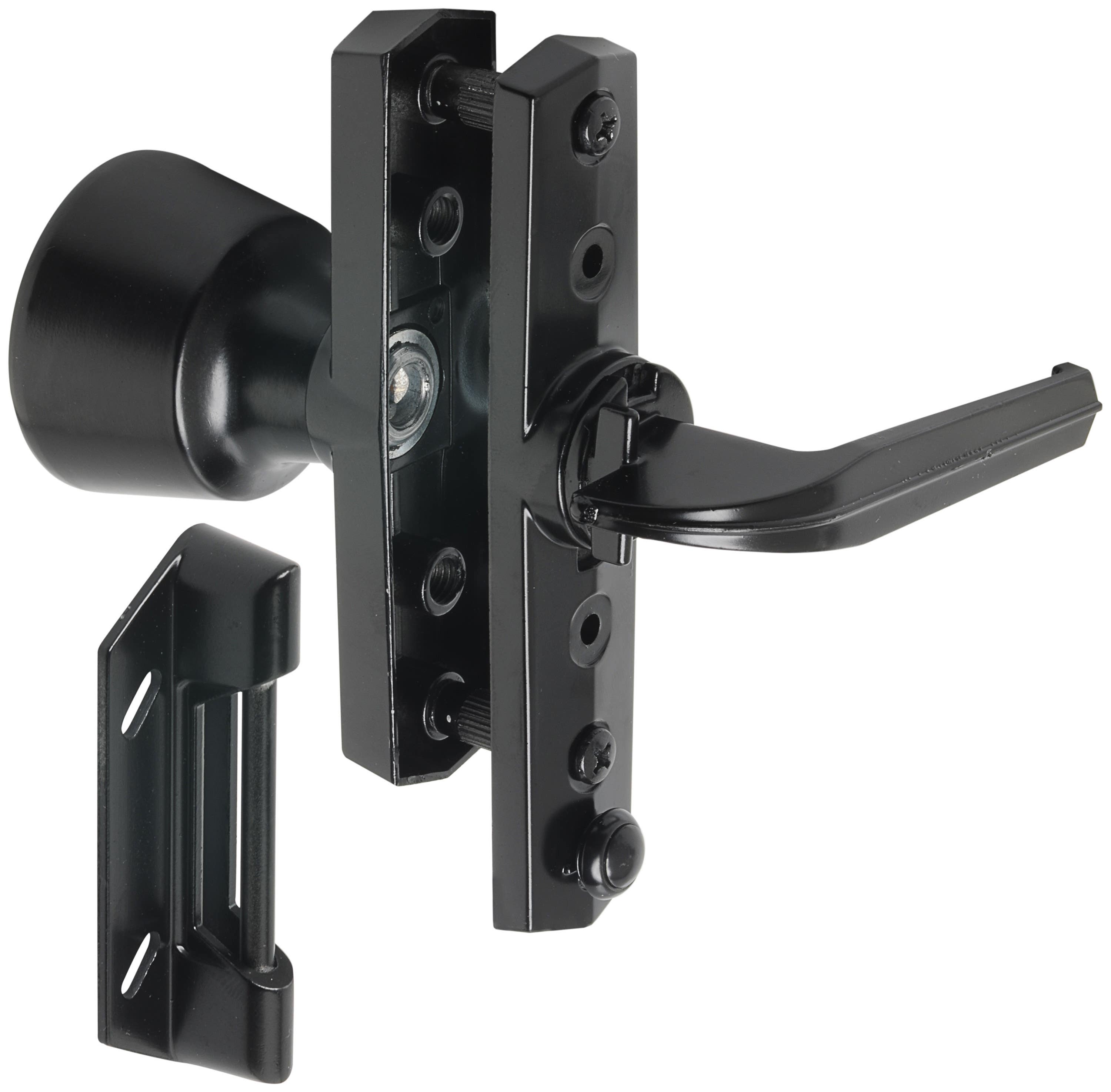 Hampton-Wright Products V67 Universal Tulip Knob Door Latch for Out-Swinging Metal & Wood Doors