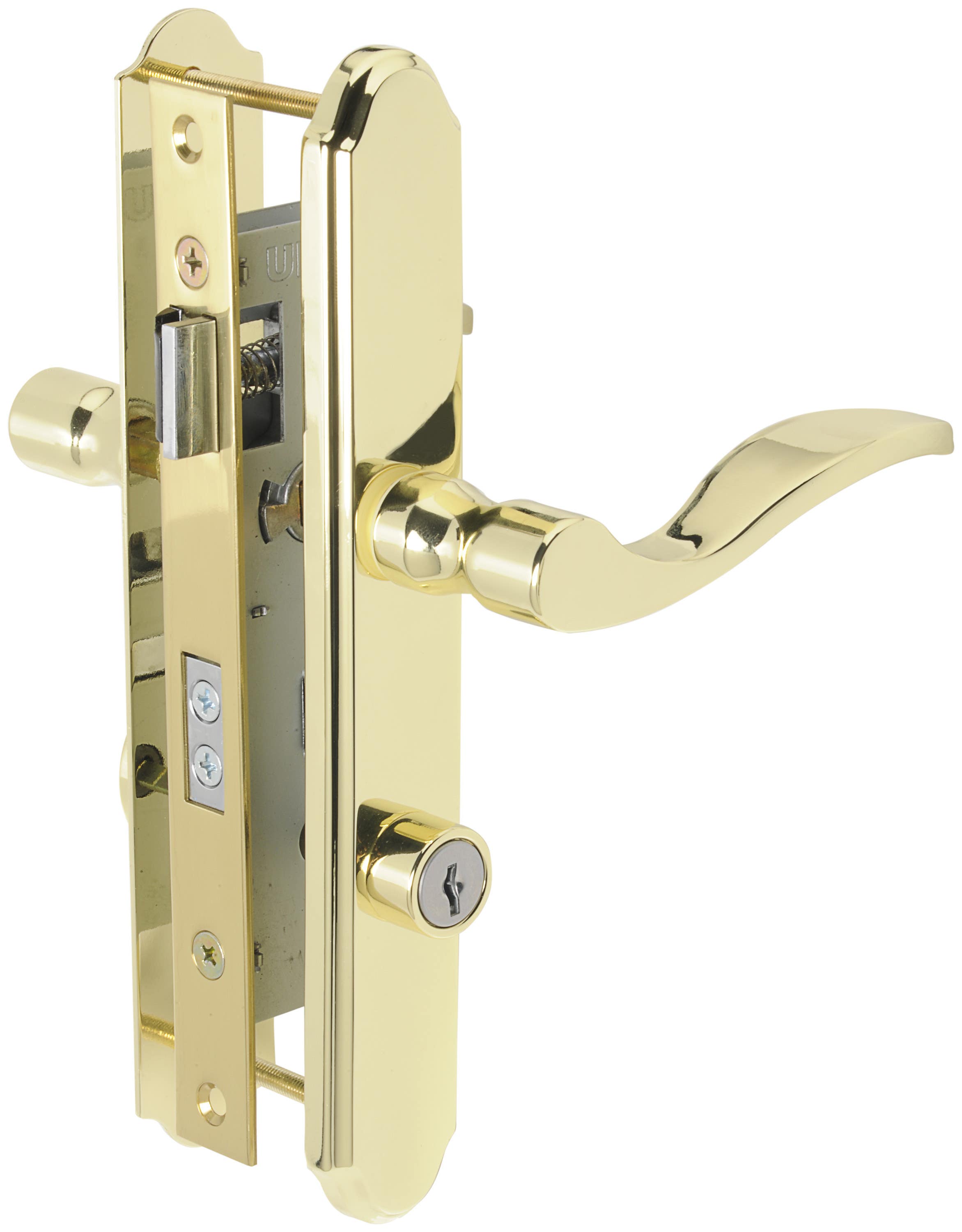 Hampton-Wright Products VMT115 Serenade Mortise Keyed Lever Mount Latch with Deadbolt