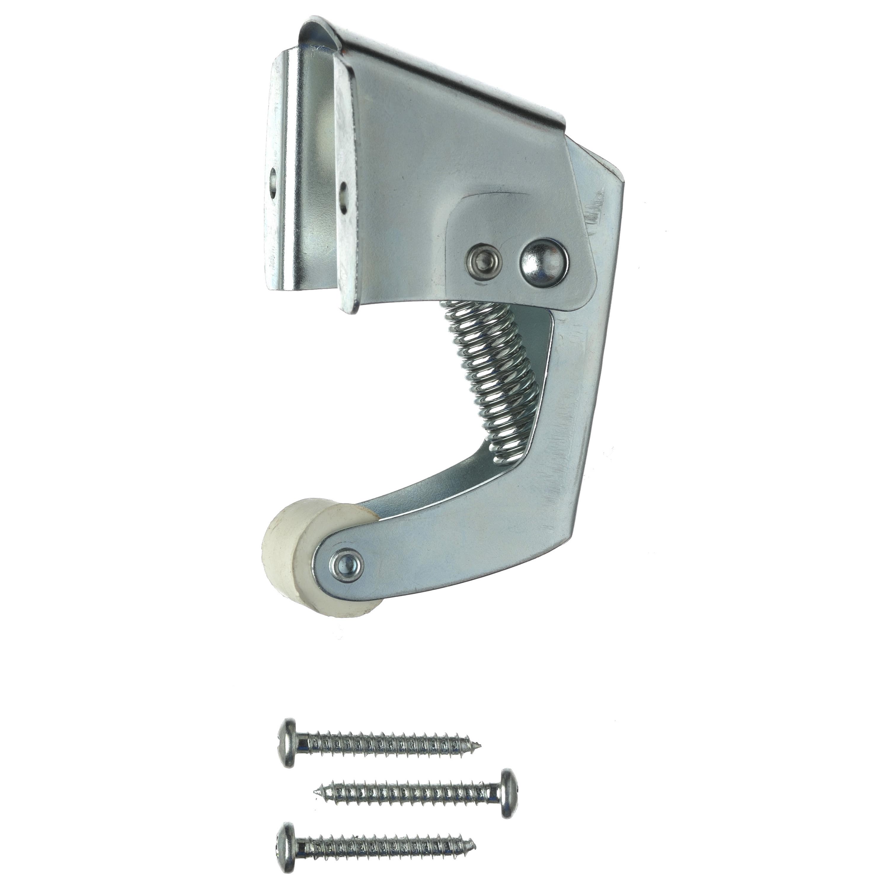 Hampton-Wright Products V12 Door Catch for Wood/Vinyl Screen Doors, Zinc Plated