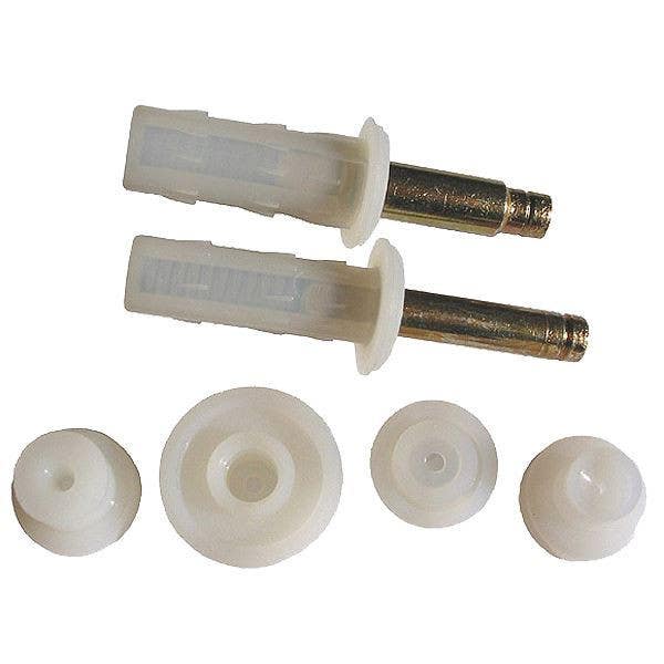 Johnson Hardware 1832PPK3 Universal Bi-Fold Door Top Guide Kit, 2.5"