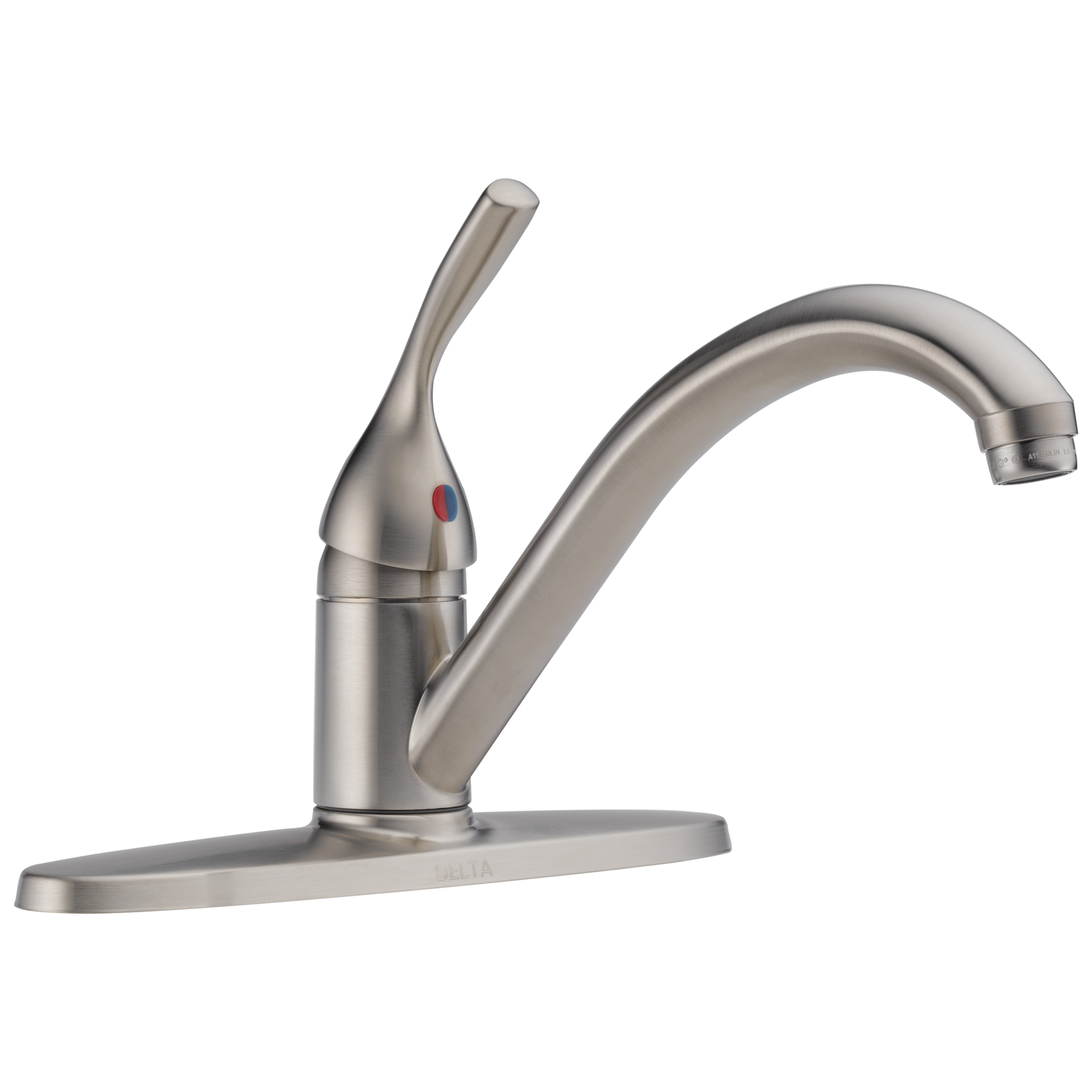 Delta Faucet Co 100 Classic Single Handle Kitchen Faucet