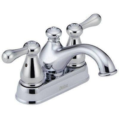 Delta Faucet Co 2578LF Two Handle Centerset Bathroom Faucet