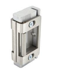Falcon STK Adjustable Mortise Strike (Pair), Finish-Satin Stainless Steel