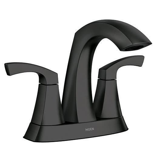 Moen Inc 84506 Series, Lindor, Two-Handle High Arc 4" Centerset Bathroom Faucet