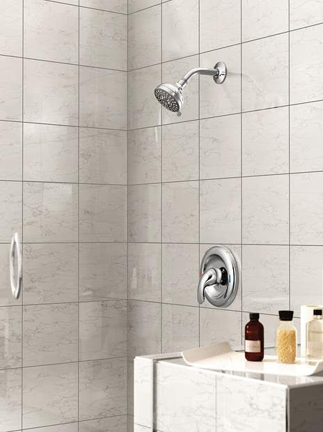 Moen Inc 82604 Adler, Posi-Temp Shower Only, Chrome