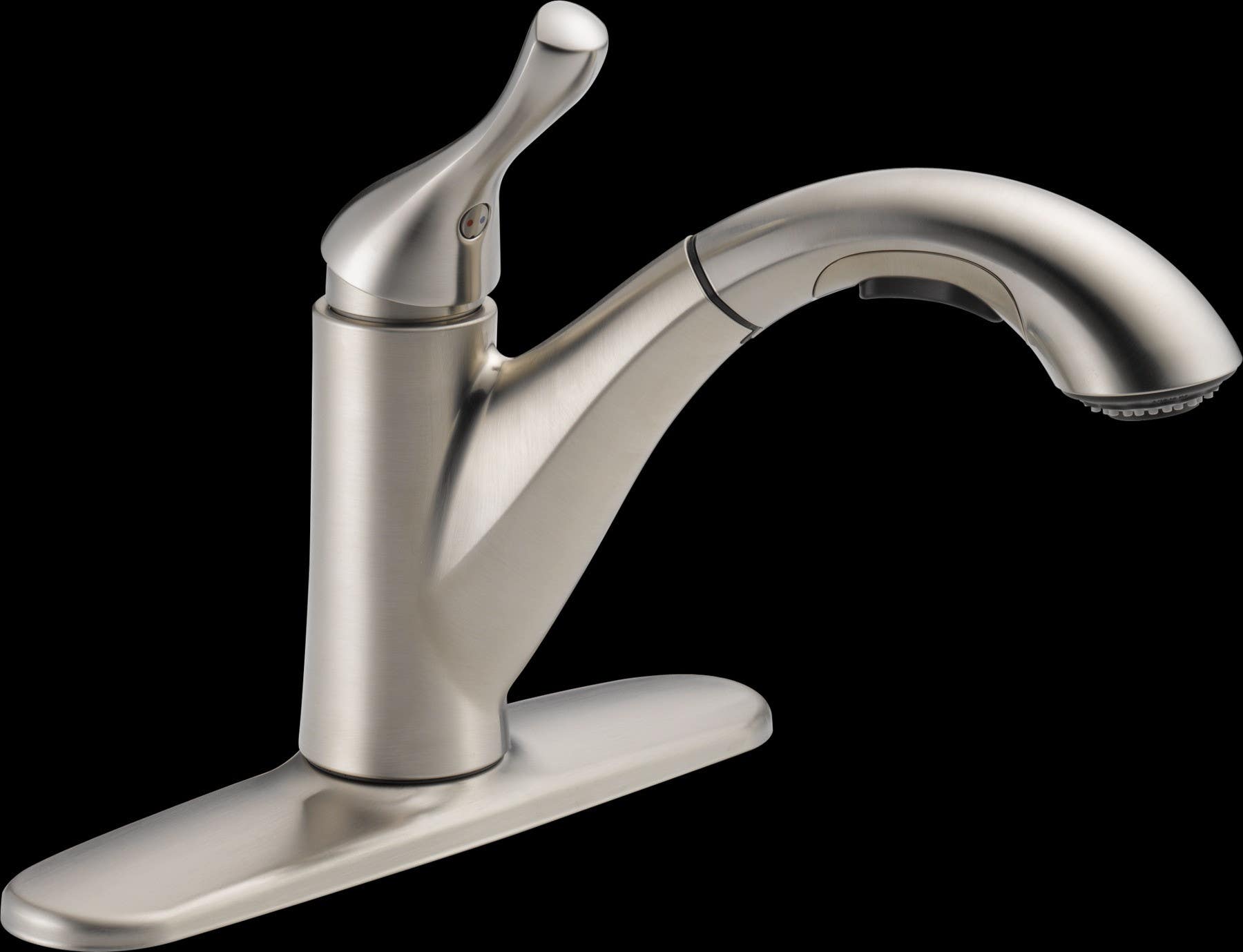 Delta Faucet Co 16953 Grant Kitchen Faucet With Pull-Out Spray, Single Handle