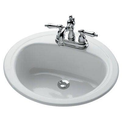 Bootz 021-2445-00 Azalea 17 x 20 Porcelain Enamel Studmount Sink in White