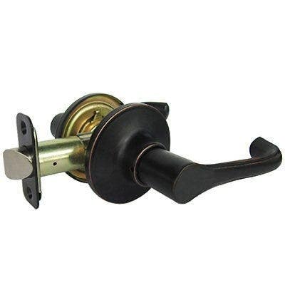 TruGuard LYPX703B Reversible Milano Passage Lever Lockset, Aged Bronze