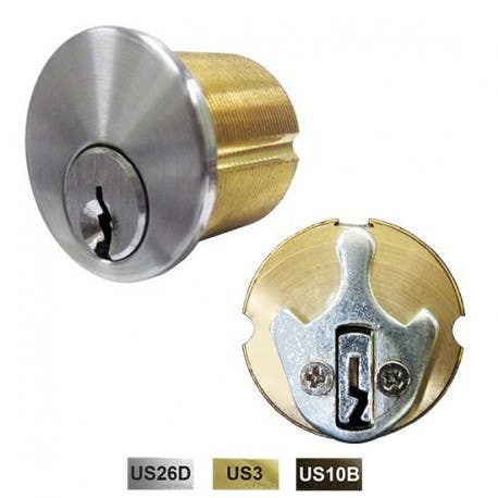 Cal-Royal CMORTCYL114/118 -Pin SCHLAGE Mortise Cylinder with Clover Leaf Cam