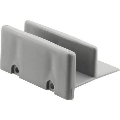Prime Line M 6192 Tub Enclosure Bottom Guide, Gray Plastic