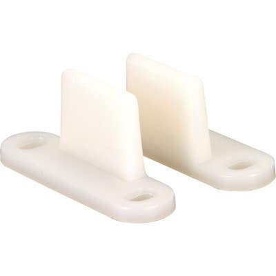 Prime Line N 6567 Sliding Closet Door Floor Guides, Any Size Door, Nylon, 2-Pk.