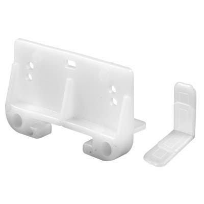 Prime Line R 7128 Drawer Track Guide Kit (white), 2-Pk.