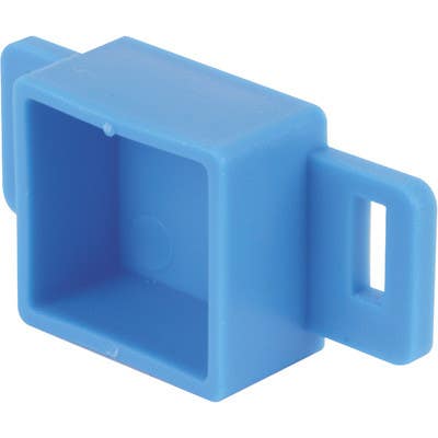 Prime Line R 7143 Nylon Drawer Track Back Plate, 2-Pk.