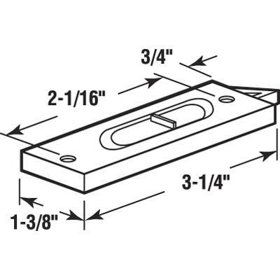 Prime Line F 2722 Spring Load Tilt Latch