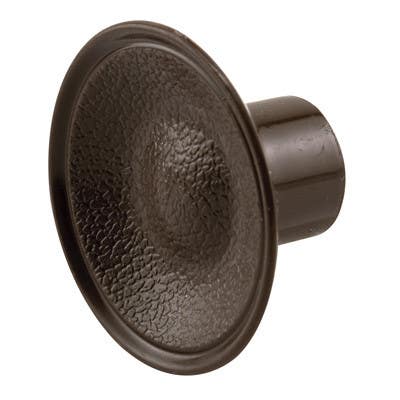 Prime Line N 6871 1-13/16 In. Diameter Bi-Fold Door Knob,Brown, Plastic, 10-Pk.