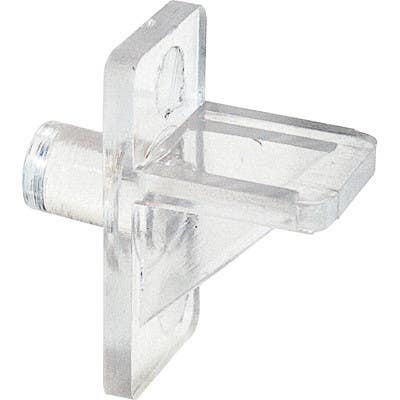 Prime Line U 10136 Shelf Support Peg, 1/4 inch Diameter, Clear Plastic, 8-Pk.